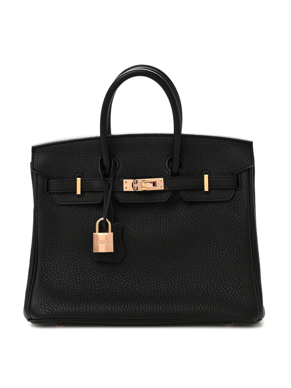 Hermes Togo Birkin 25 Black #326726H26B